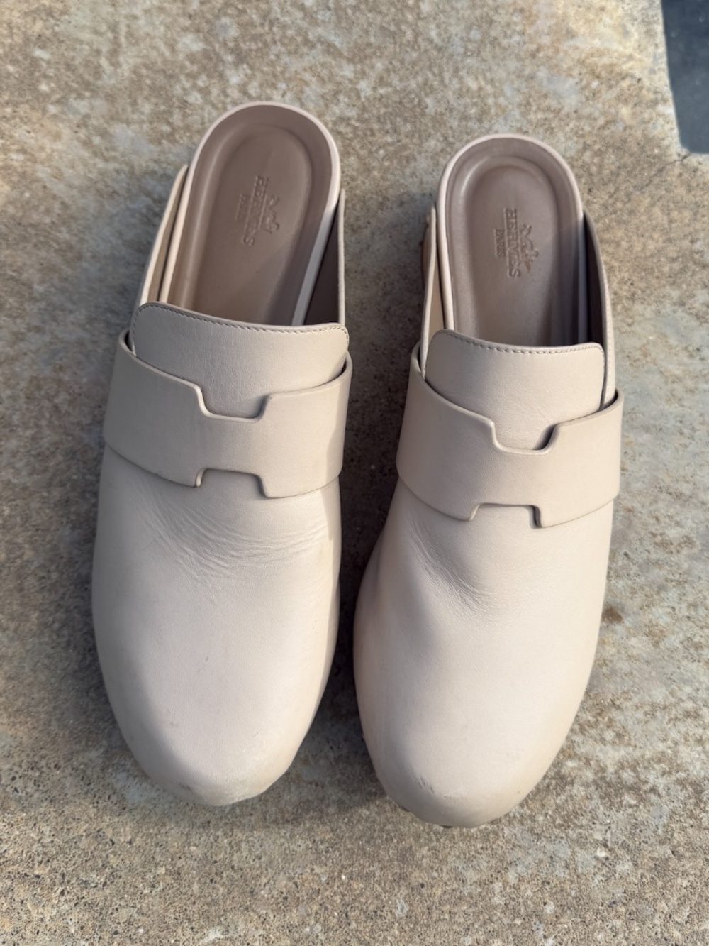 Hermes Calya Mules size 40